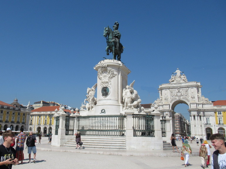 Monument in hartje Lissabon